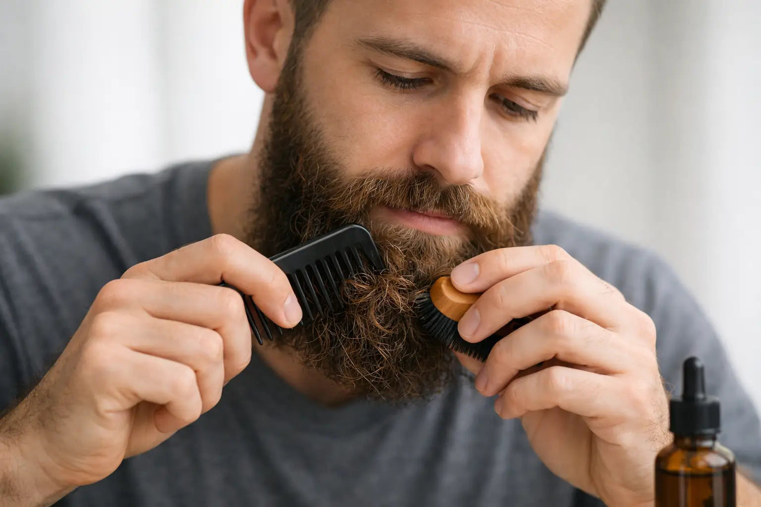 How to Detangle Beard Knots Without Ripping Hair