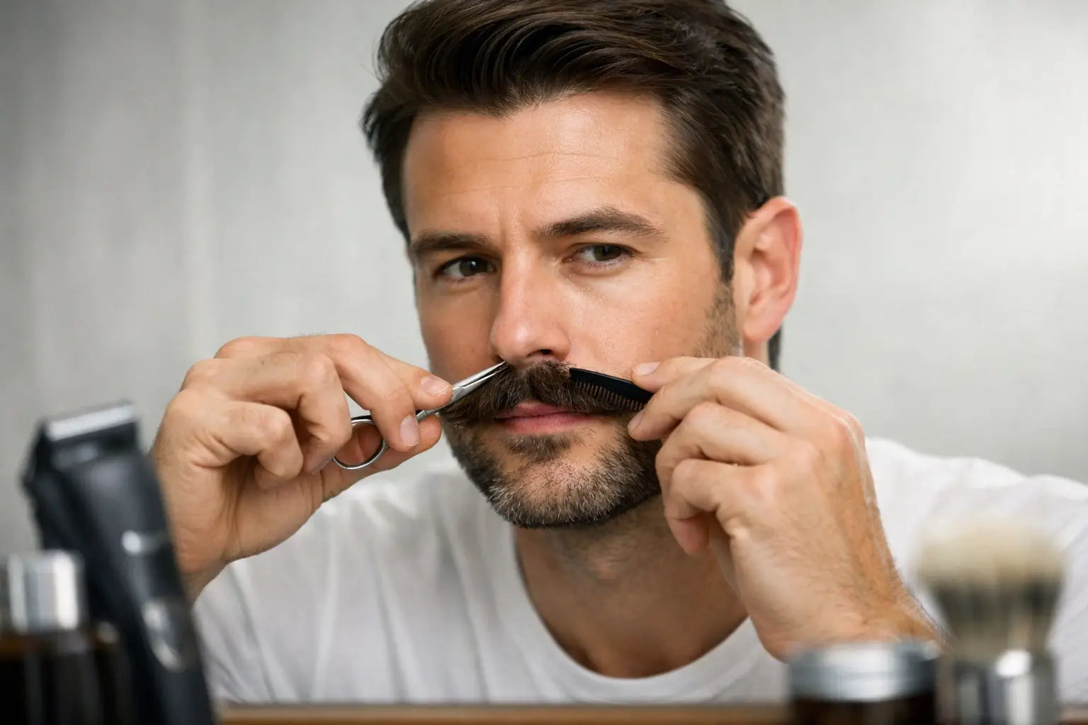 How to Groom Mustache Properly
