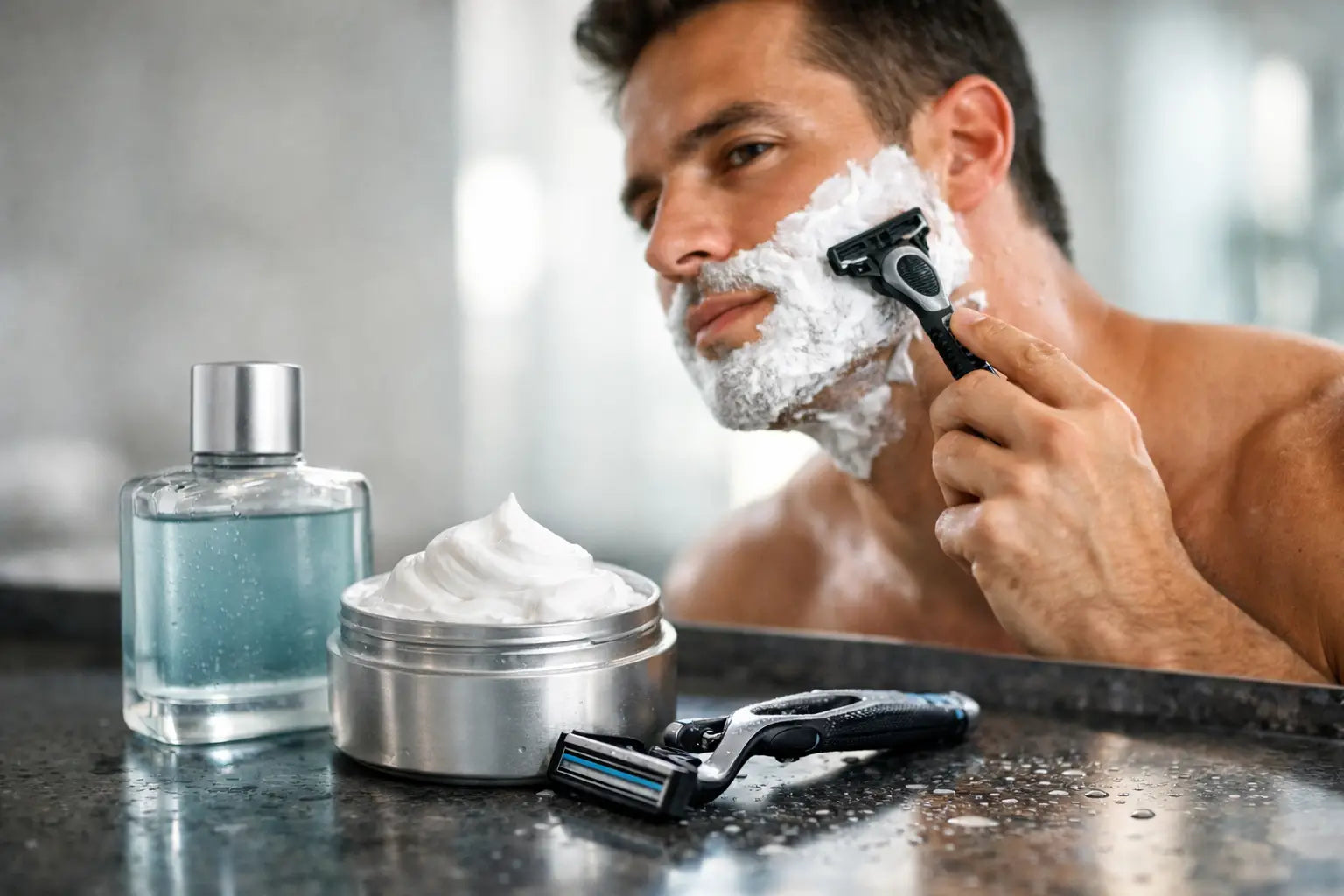 Razor Burn Prevention for a Clean, Tough Shave