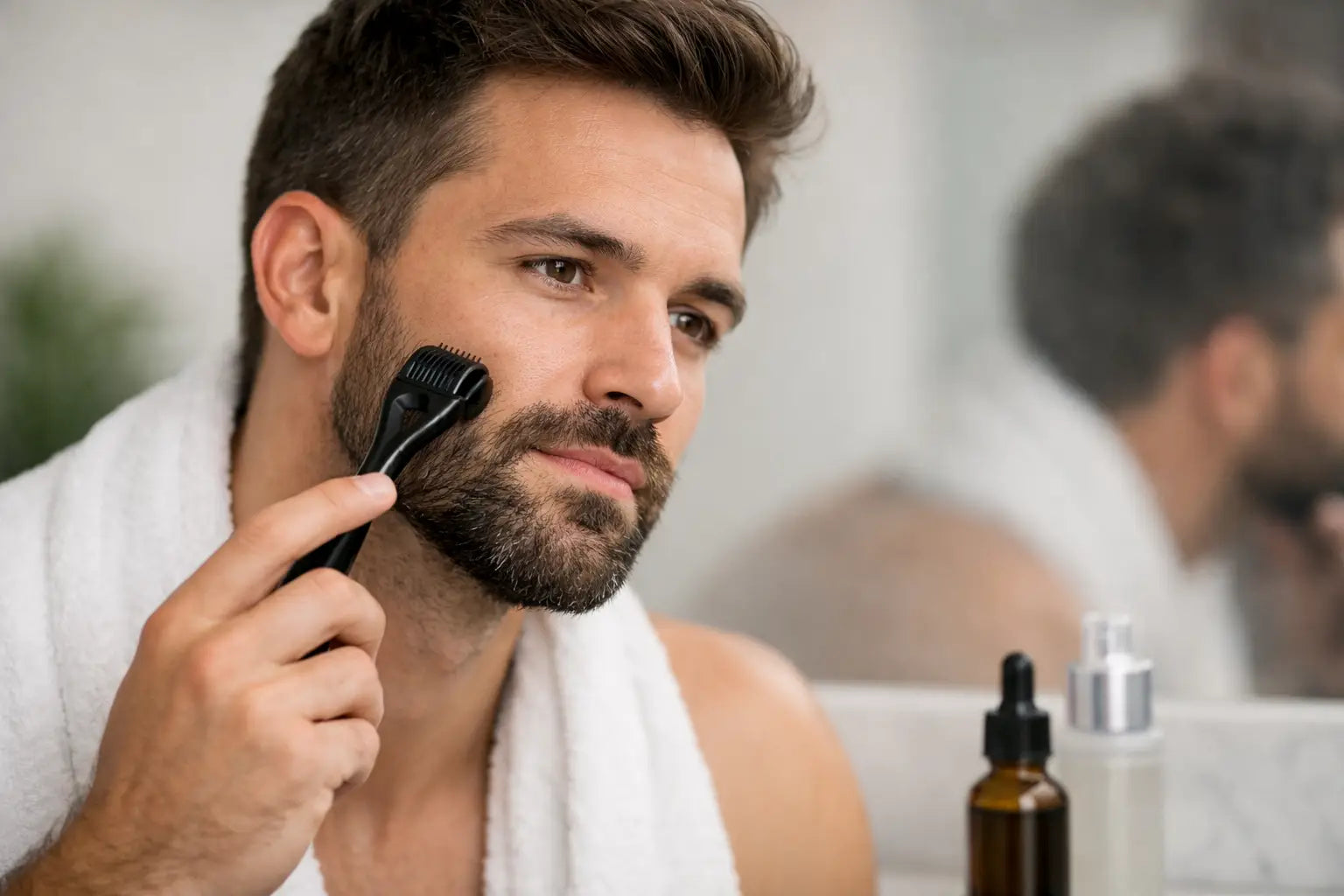 Are Derma Rollers Safe for Beard Growth?