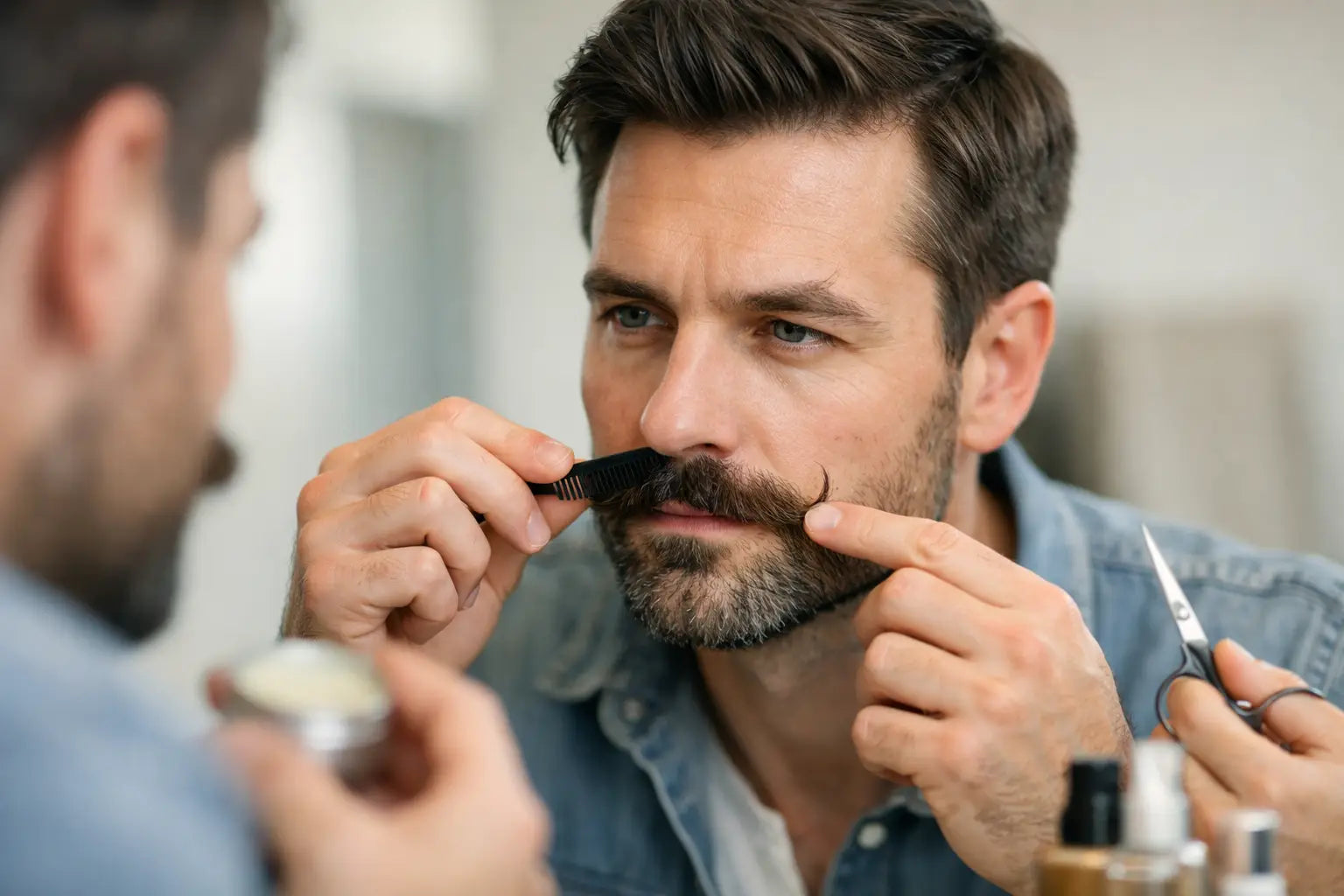 How to Train Mustache Hairs That Won’t Behave