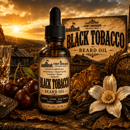 Black Tobacco Beard Oil