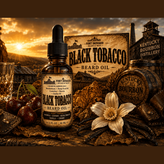 Black Tobacco Beard Oil