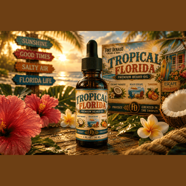 Tropical Florida Beard Oil Care