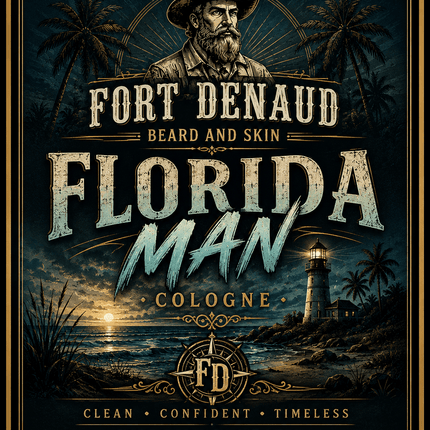 Fort Denaud Florida Man Cologne - 1.7 oz