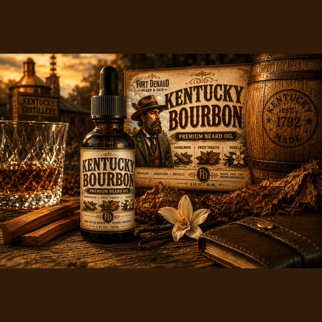 Kentucky Bourbon Beard Oil 1oz