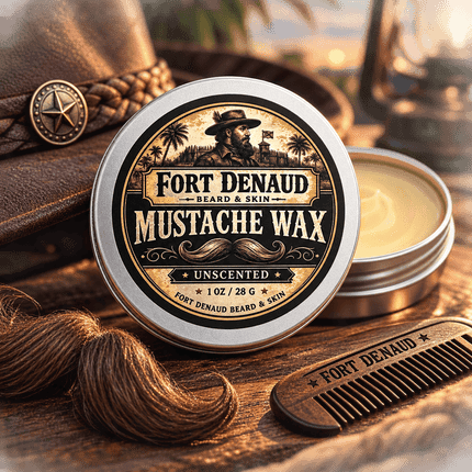 extra hold unscented mustache wax