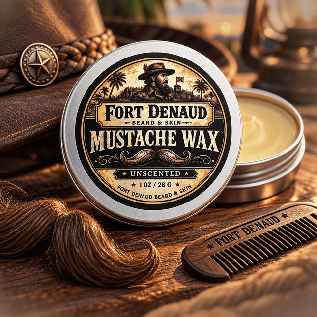 extra hold unscented mustache wax