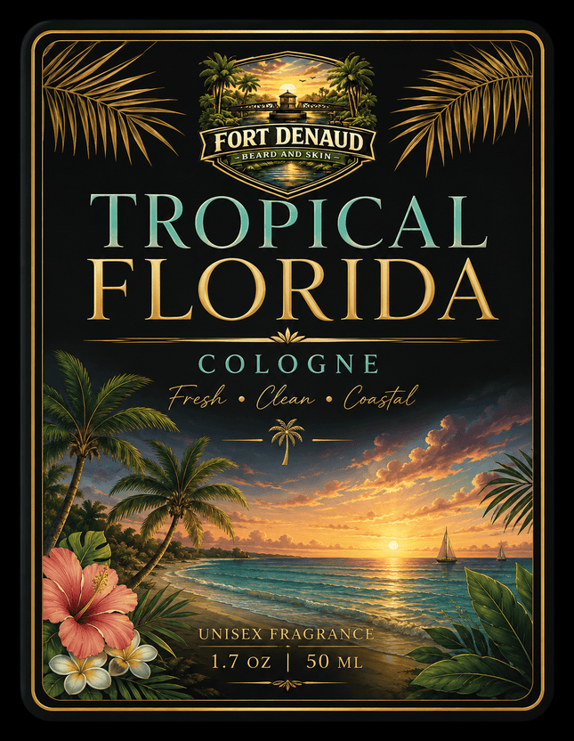 Fort Denaud Tropical Florida Cologne - 1.7 oz